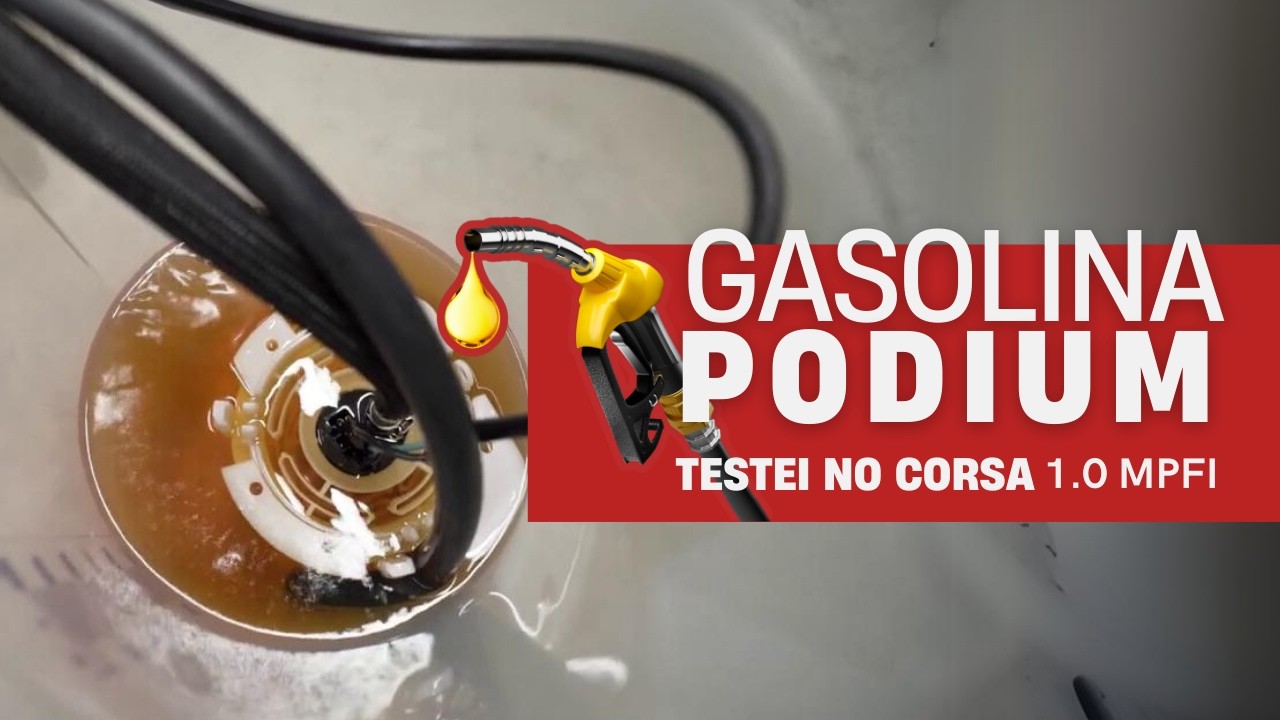 TESTE: Gasolina PODIUM em carro 1.0 vale a pena? Alta PRM Ft. Motorhaus Performance
