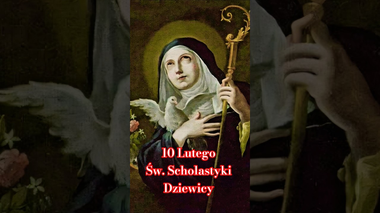 10 Lutego Św .Scholastyki
