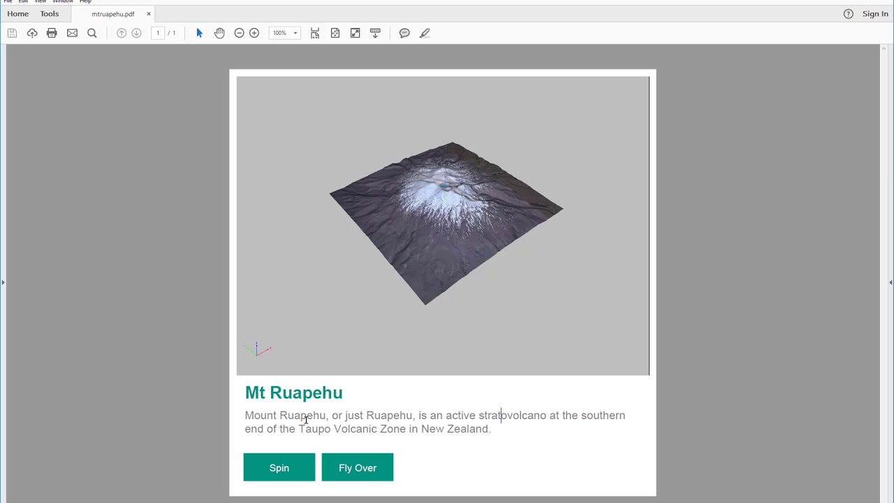 4D Publish: Exporting DemEarth (Part 2) Final Result
