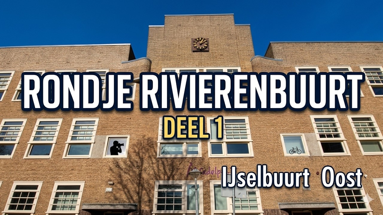 RONDJE RIVIERENBUURT (DEEL 1) - AMSTERDAM [HD] @WalkWatch01