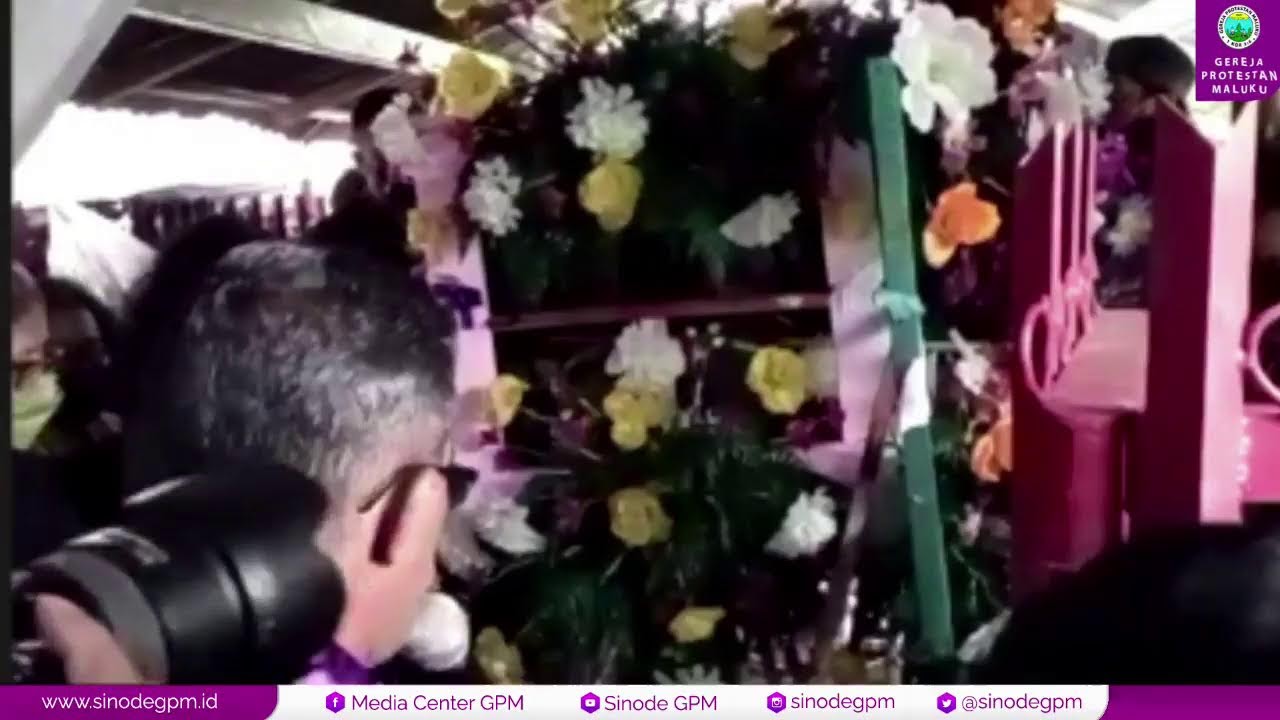 Kebaktian Pemakaman Pdt. (Em) Dicky Mozes Mailoa, S.Th