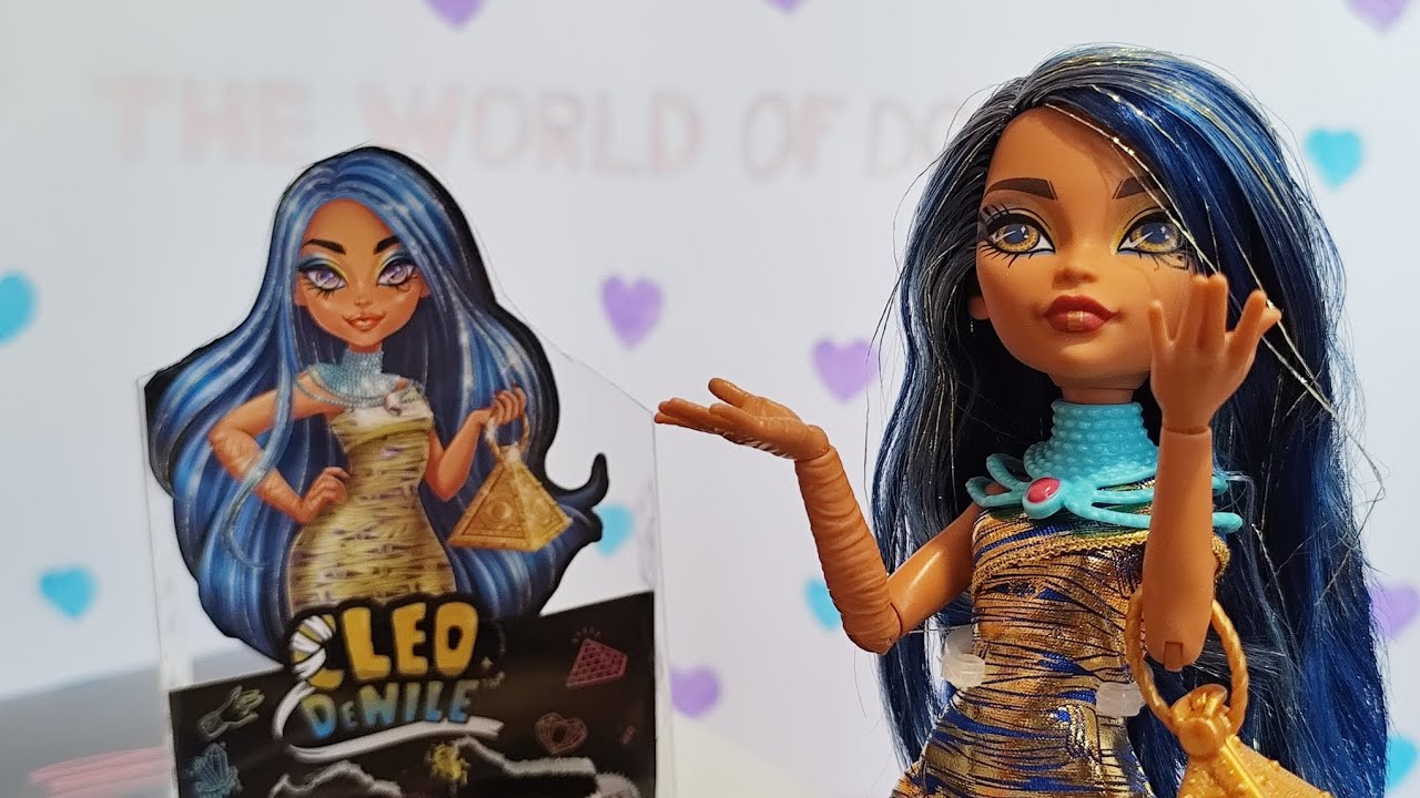 Monster High Monsteristas Cleo de Nile UNBOXING & REVIEW