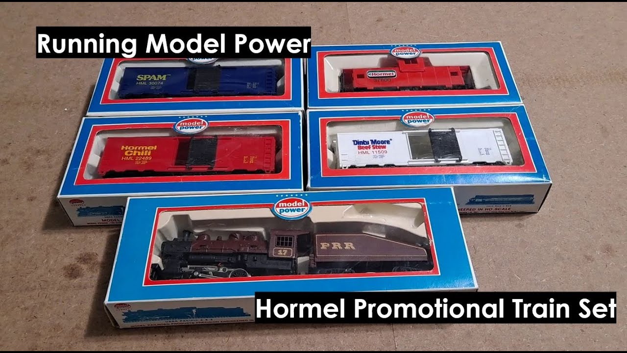 Hormel Promotional HO Scale Train Set By Model Power