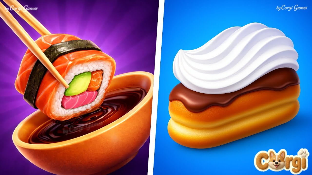 Sushi Craft vs Perfect Cream - Max Levels Unlocked SpeedRun Gameplay 