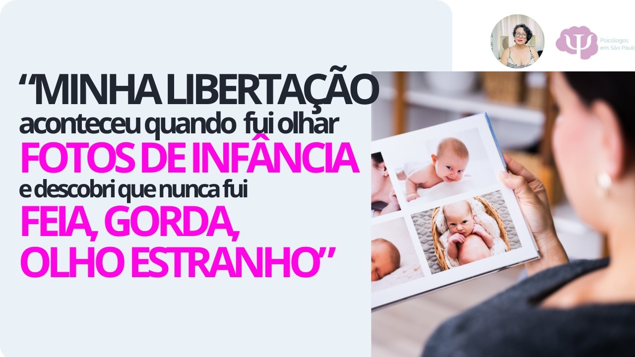 QUANDO VOCÊ OLHA SEU ALBÚM DE INFÂNCIA E DESCOBRE QUE NUNCA TEVE OS DEFEITOS QUE TE COLOCARAM