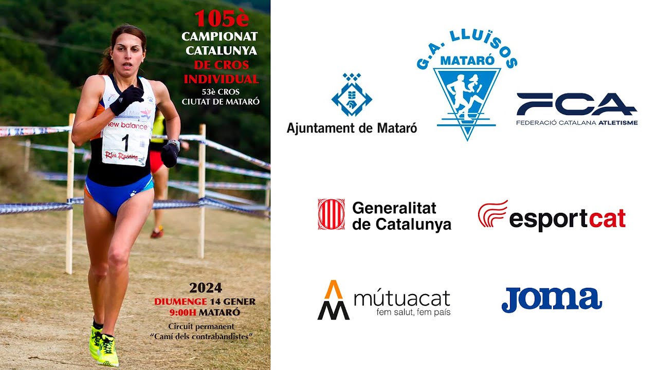 105&egrave; Campionat de Catalunya de Cros Individual 2024