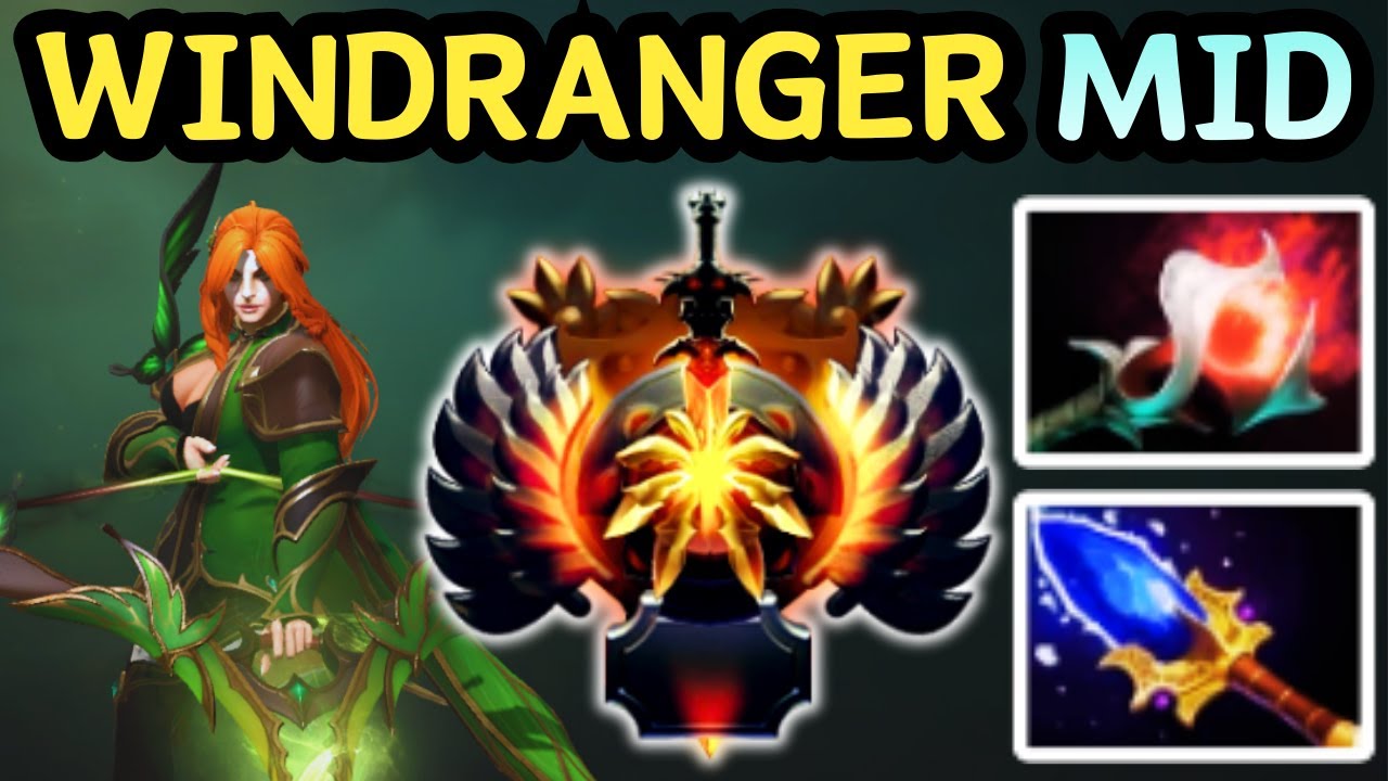 🔥 WINDRANGER MID | FOCUS FIRE CHAOS 🔥 DOTA 2 MIDLANE