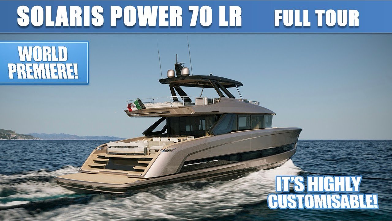 Solaris Power 70 Long Range *МИРОВАЯ ПРЕМЬЕРА* | Полный обзор | The Marine Channel