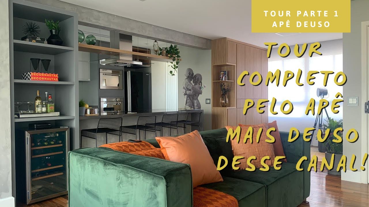 Tour Apê Deuso Parte 1 - Tem até astronauta nesse apê