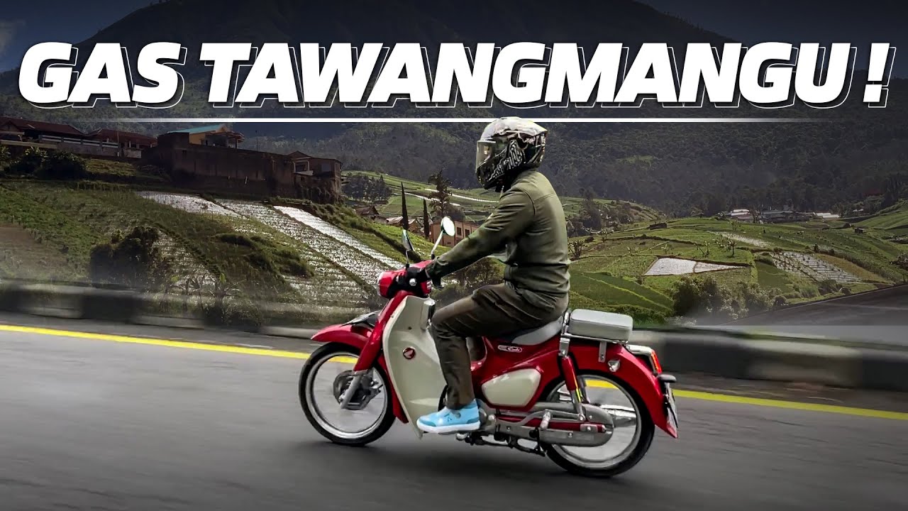 TOURING NAIK SUPERCUB 125 CC KE TAWANGMANGU