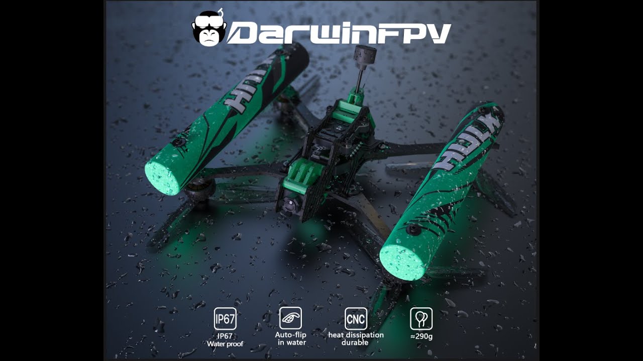 DarwinFPV HULK Waterproof Cinematic FPV Drone