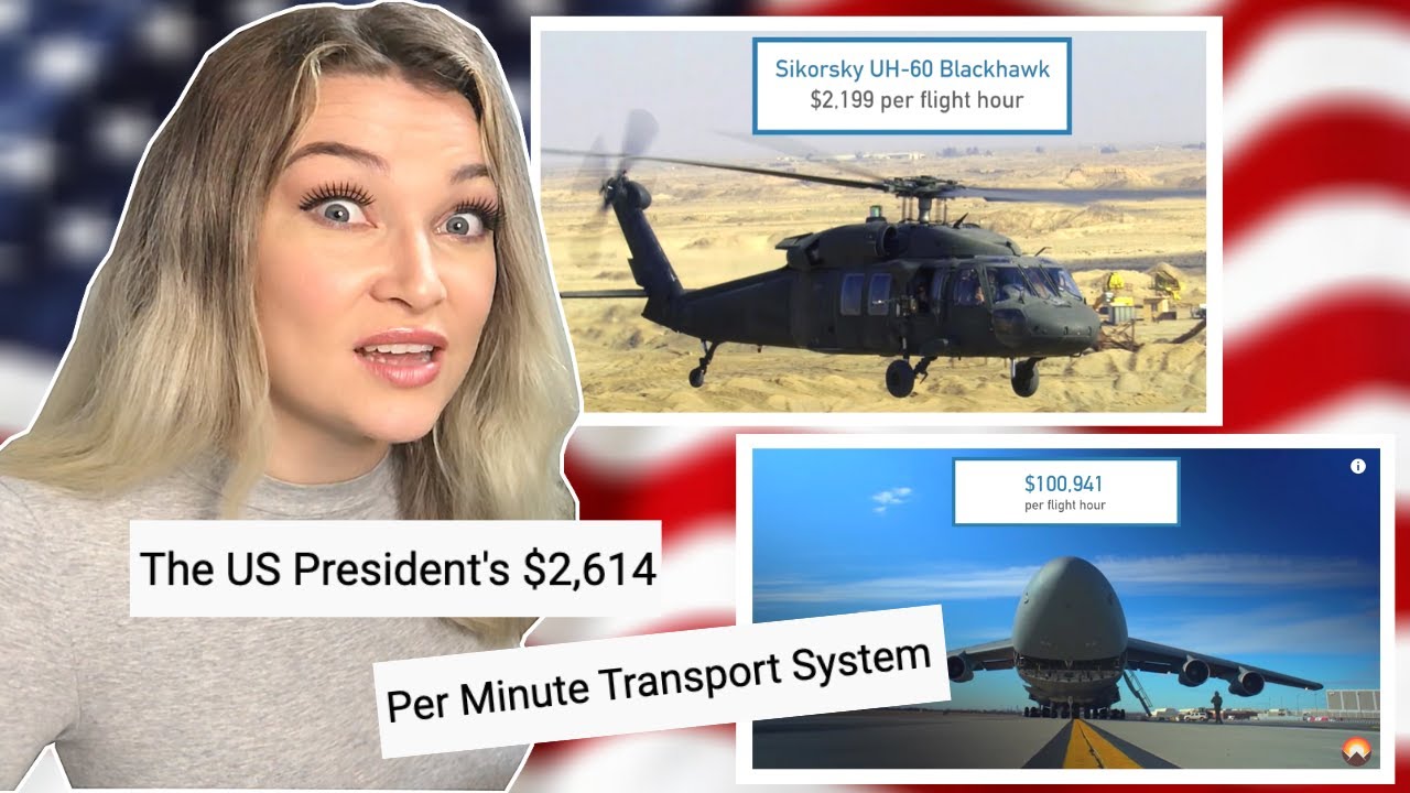 New Zealand Girl Reacts to The US President's EXPENSIVE TRANSPORT SYSTEM!