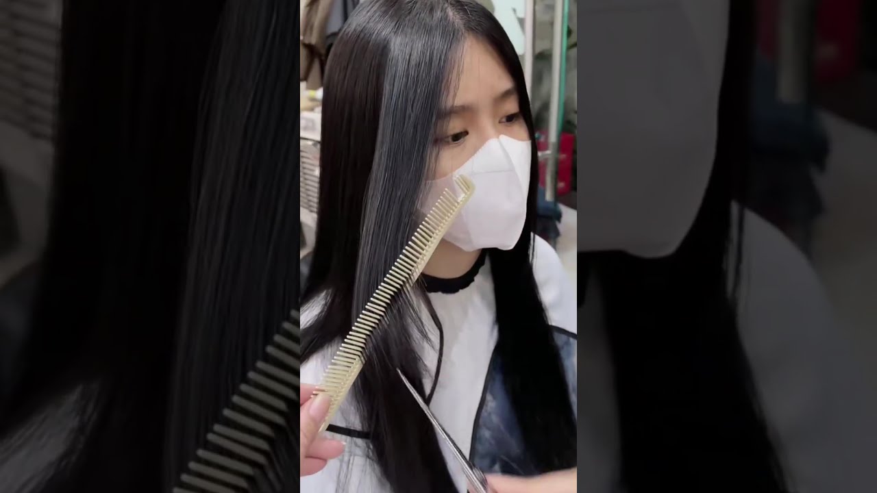 Satisfying Salon Haircut ✂️ Perfect Long Hair