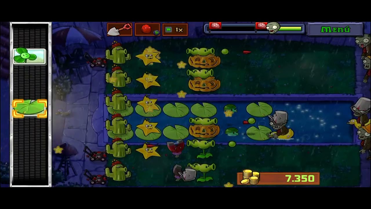 Consejos para el tejado en pvz 1