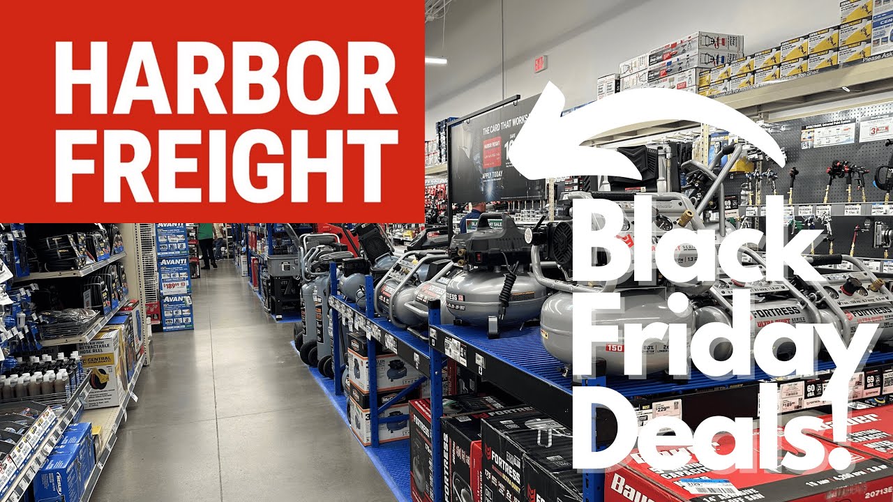Предложения Harbor Freight в Черную пятницу, которые вы не можете пропустить!