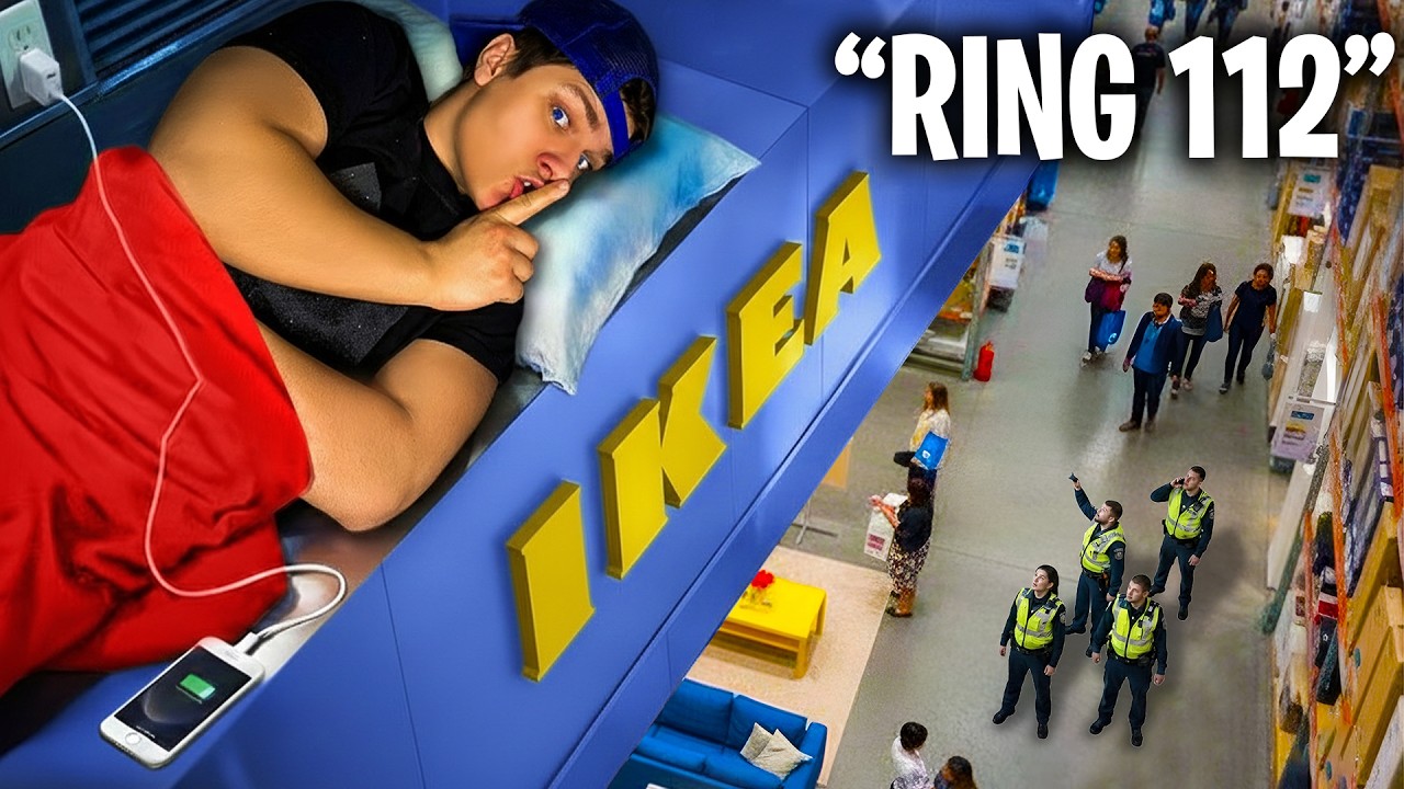 Hur L&auml;nge Kan Jag &Ouml;verleva P&aring; IKEA Utan Att Bli Uppt&auml;ckt
