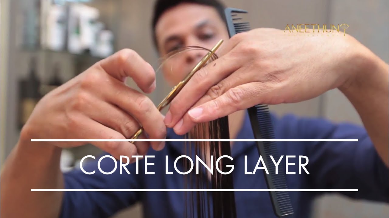 Academia Aneethun - Como Fazer o Corte Long Layer (Camadas Longas)