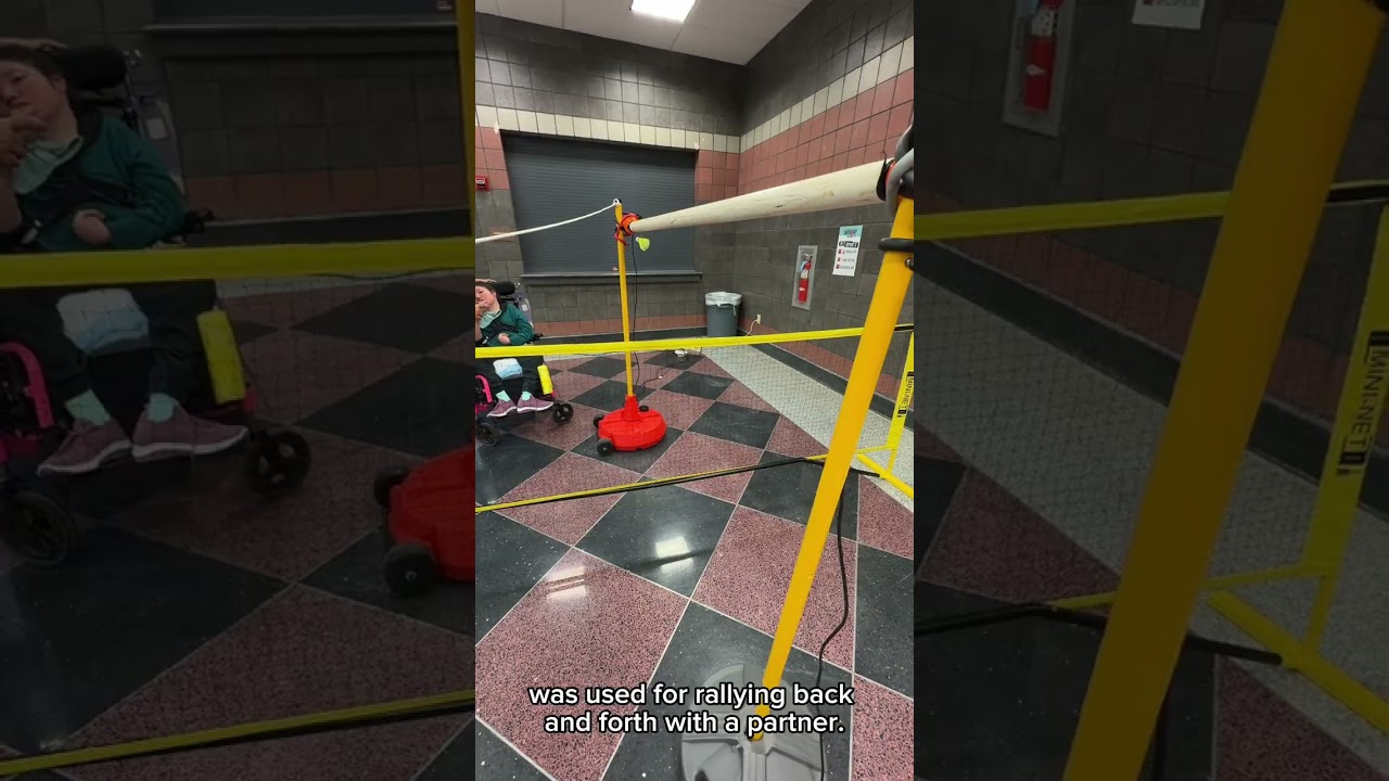 Adapted PE: Switch Activated Badminton