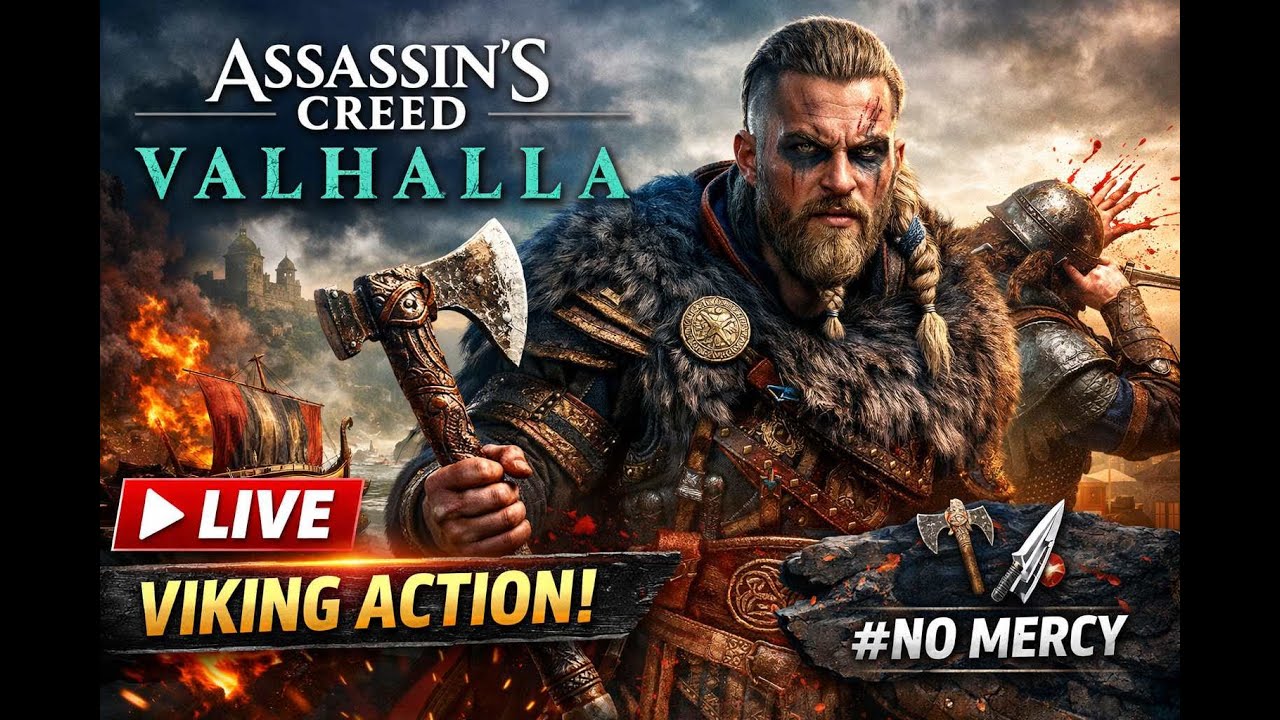 Assassin’s Creed Valhalla – Live Viking Conquest 🪓