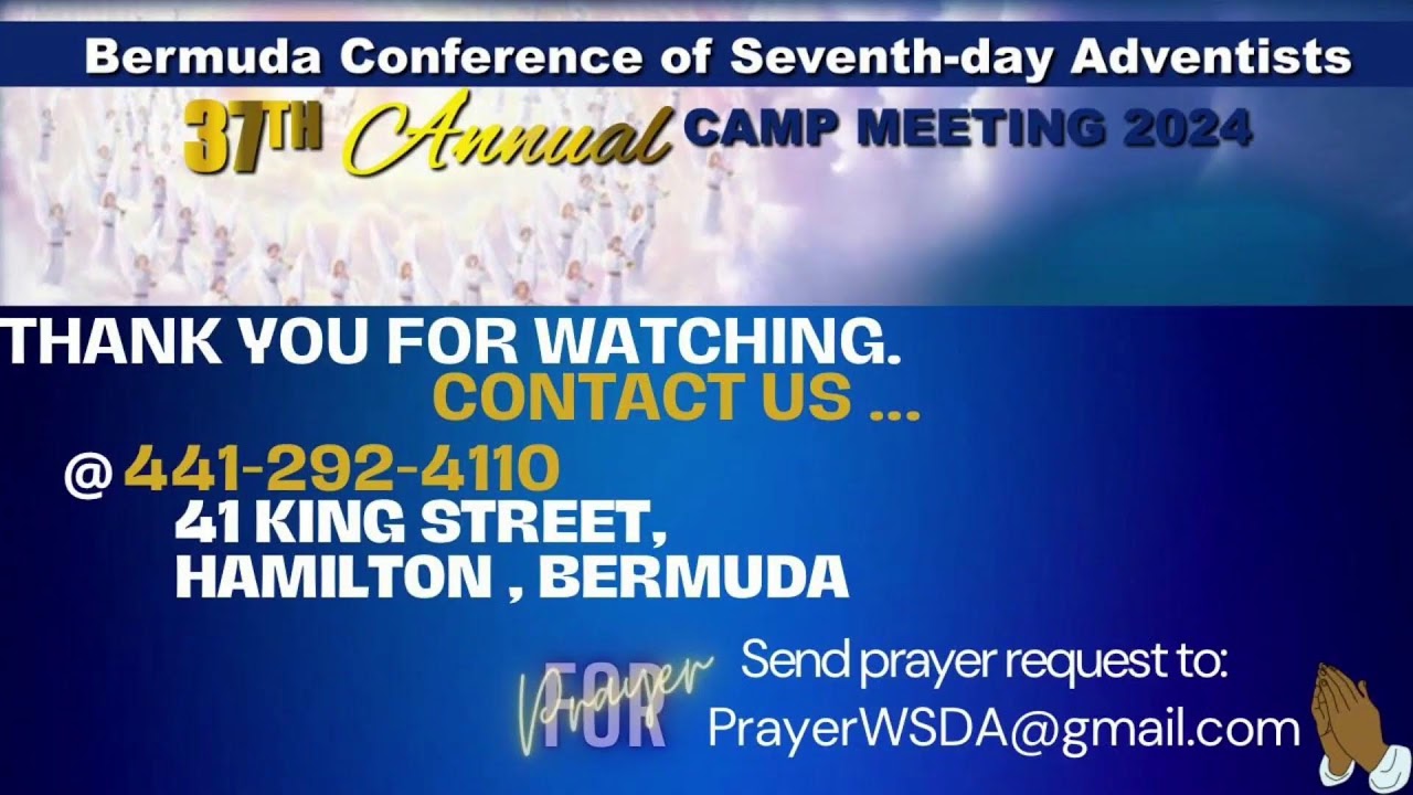 2024-06-28 Camp Meeting Evening Service & Concert w/ Pastor Orville Brissett