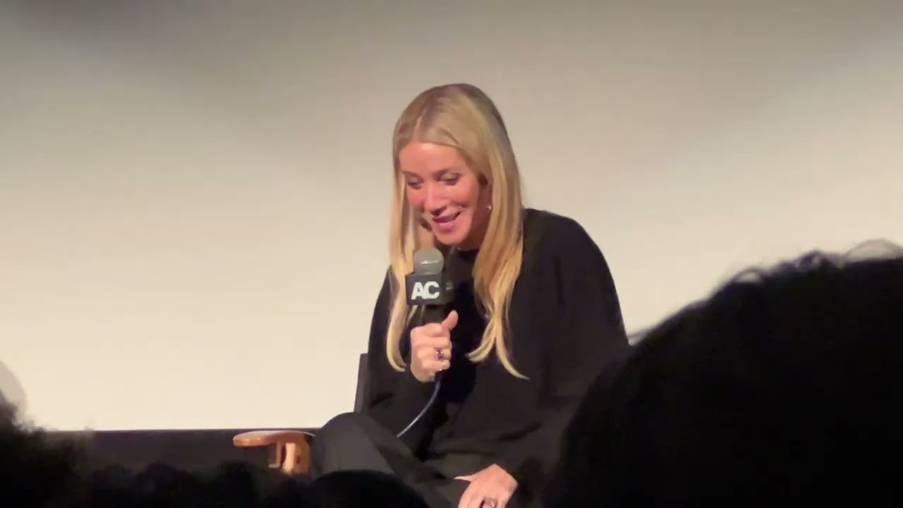 2025.12.10 MARTY SUPREME Q&A with Gwyneth Paltrow (Aero)