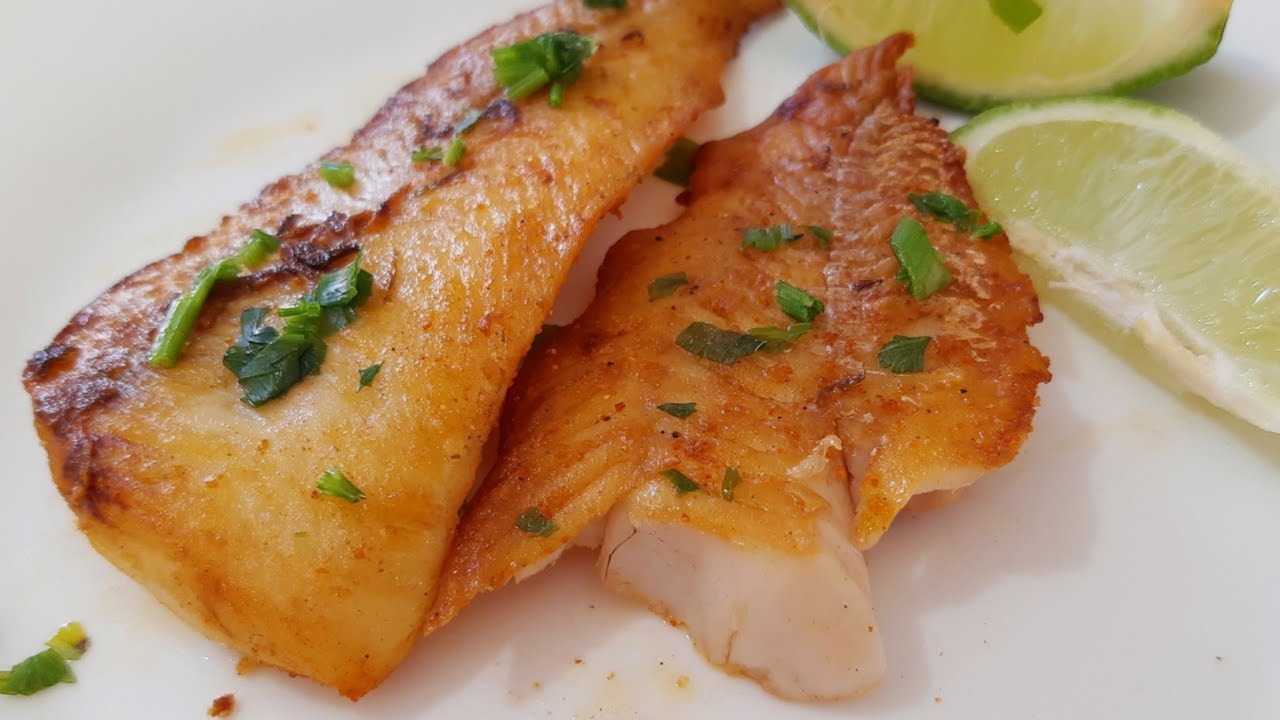 Peixe Grelhado de frigideira -Suculento e Macio