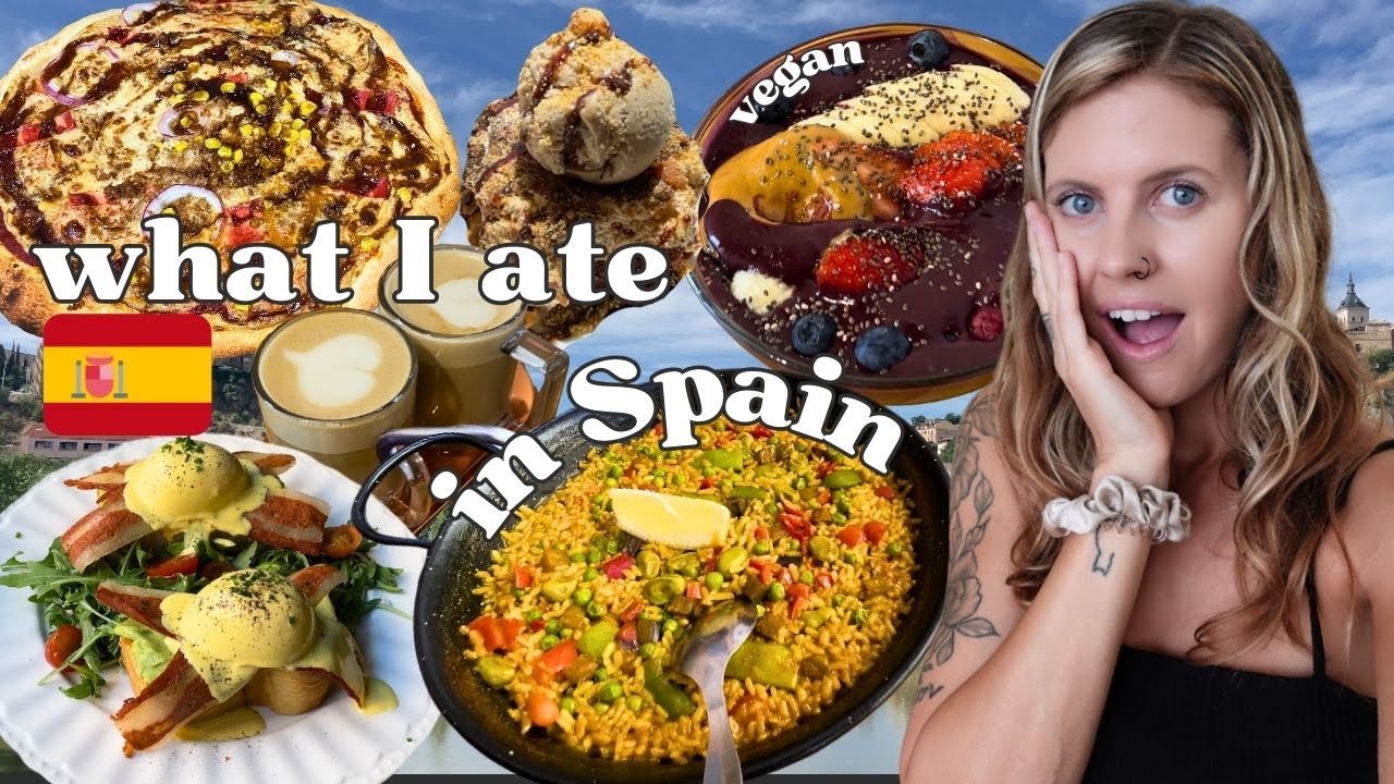 What I Ate Vegan in Spain!