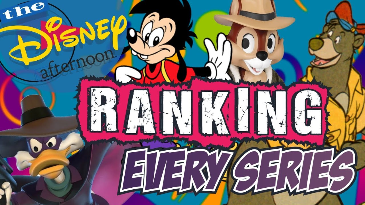 The Ultimate Disney Afternoon Ranking - Do You Agree? EVERY SERIES RANKED