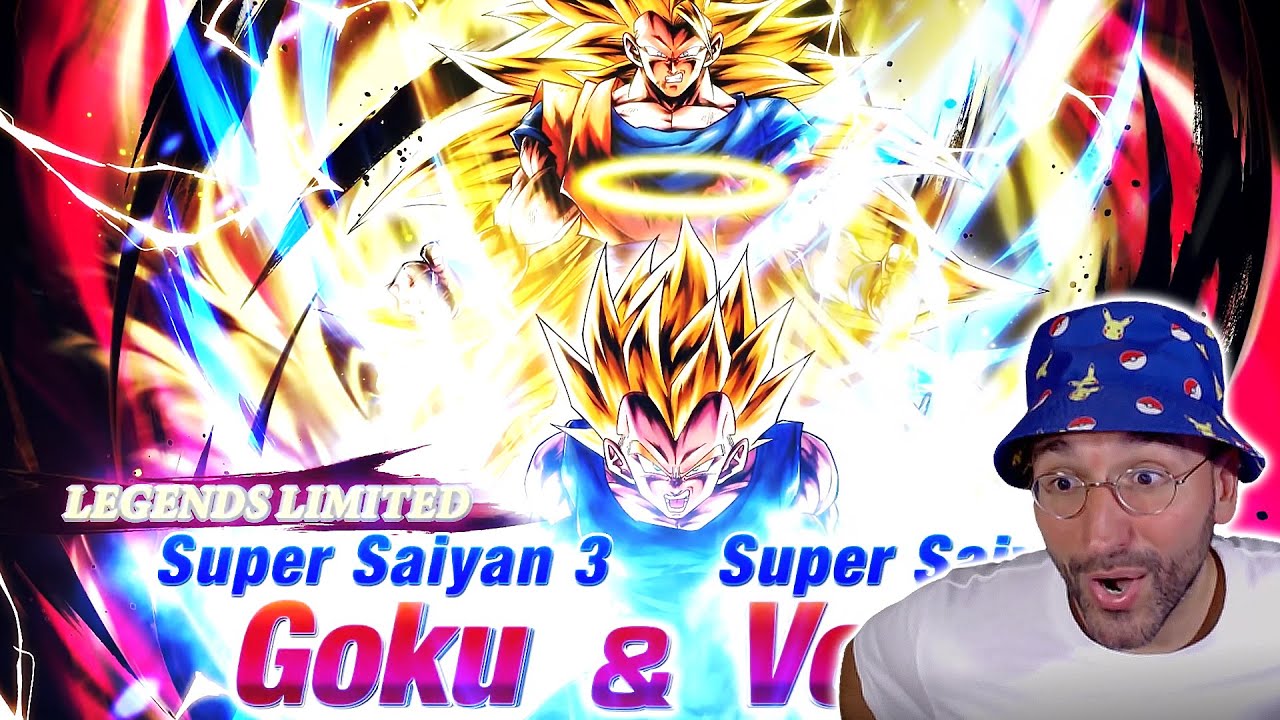 OH LE TRUC DE OUF 😱.. REACT NOUVEAU TAG GOKU SSJ3 VEGETA LF + GAMEPLAY ! DB LEGENDS