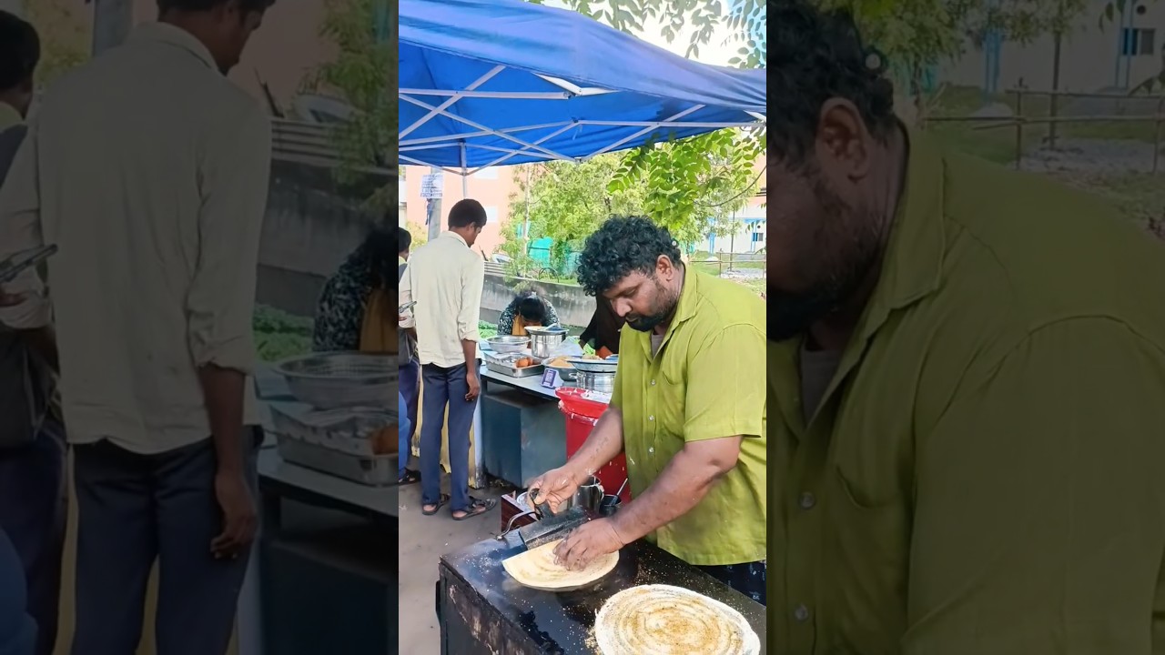 Puzhuthivakkam Road side Rottu Kadai #shortsfeed #streetfood