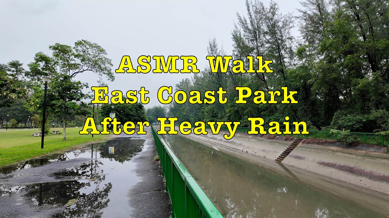 (Guide) Katong Park MRT Station to East Coast Park ASMR Walk #singapore #eastcoastpark #mrtstation