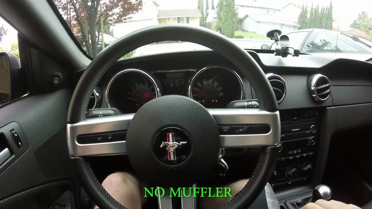2009 Mustang GT Flowmaster Outlaws
