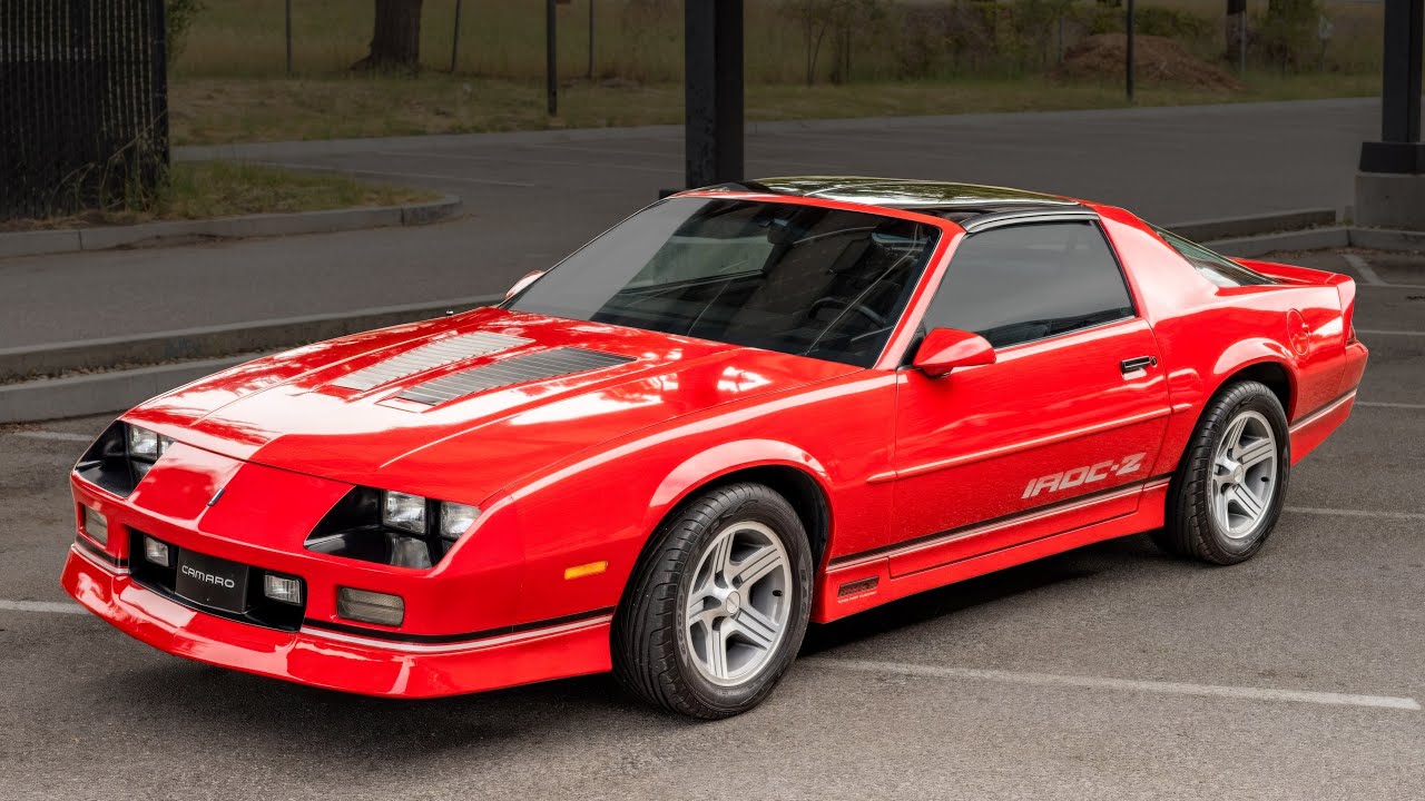 Shocking Truth About the 1985–90 Chevrolet Camaro IROC-Z -That Revived American Muscle Cars