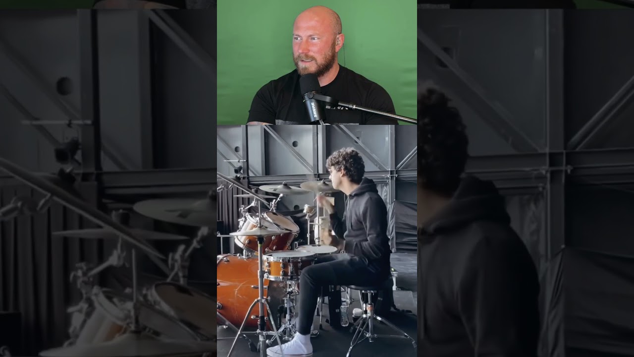 The sound from this drum kit is just amazing #shorts