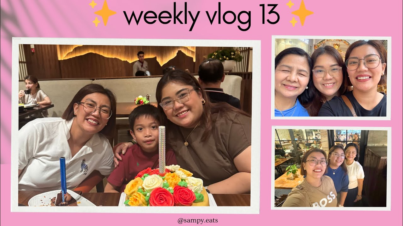✨WEEKLY VLOG 13✨ - More Christmas Shopping 🛍️ + Cody’s Birthday 🎂 + another vet visit 🐶😅