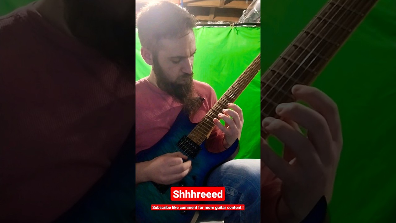 Guitar SHRED! Great String Skipping exercise as well! #guitarsolo #shred #shredguitar #guitarist