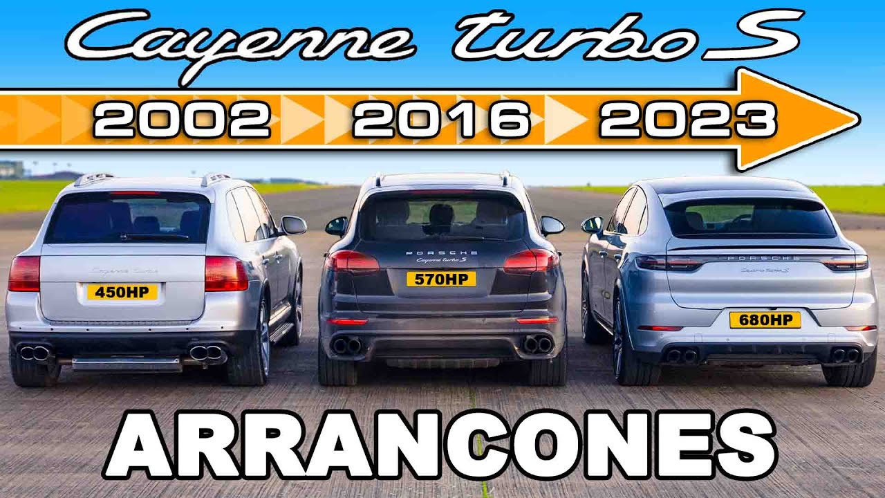 Todos los Cayenne Turbo ARRANCONES