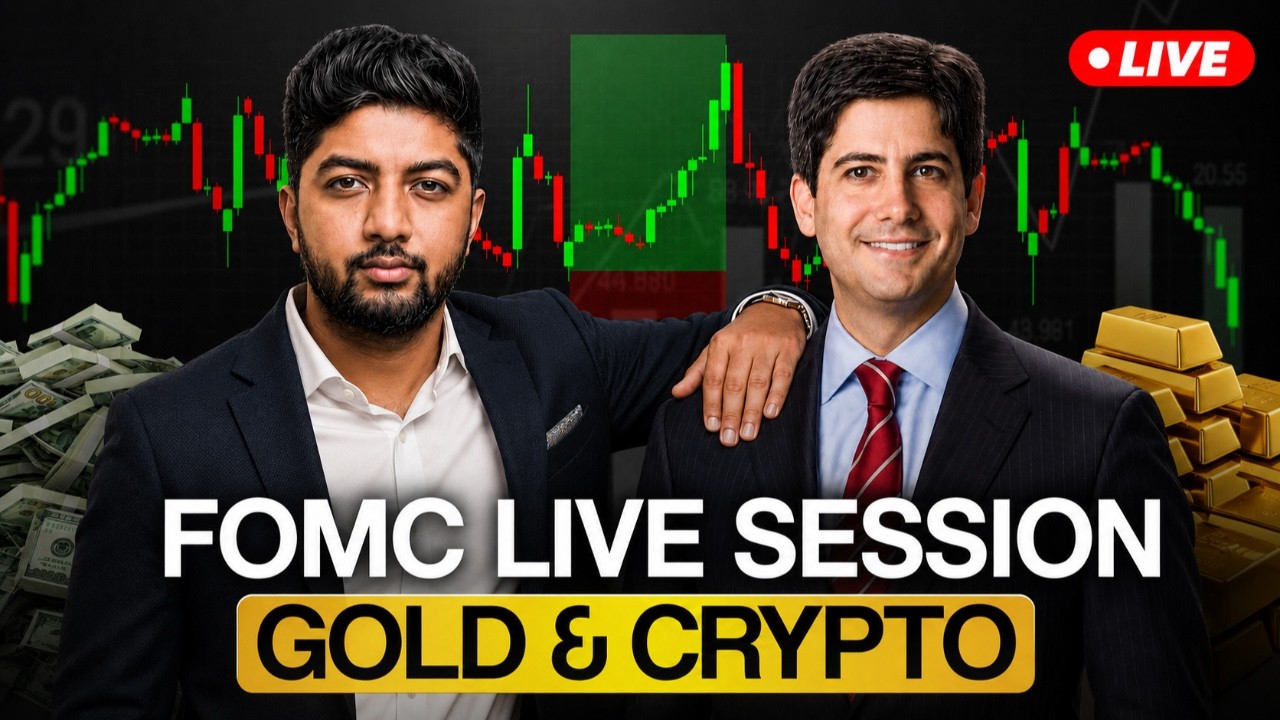 16 Sep | Live Market Analysis for Gold and Crypto | FOMC LIVE
