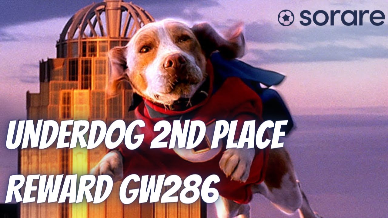 Sorare Underdog 2nd Place Reward Opening GW 286