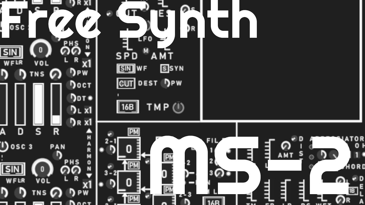 Free Synth - MS-2 by Mensla (No Talking)