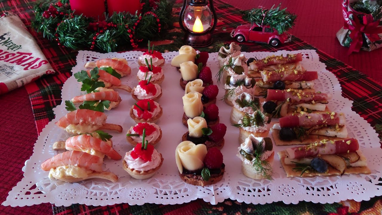 APERITIVOS muy ricos y vistosos ✧ Para cualquier mesa festiva
