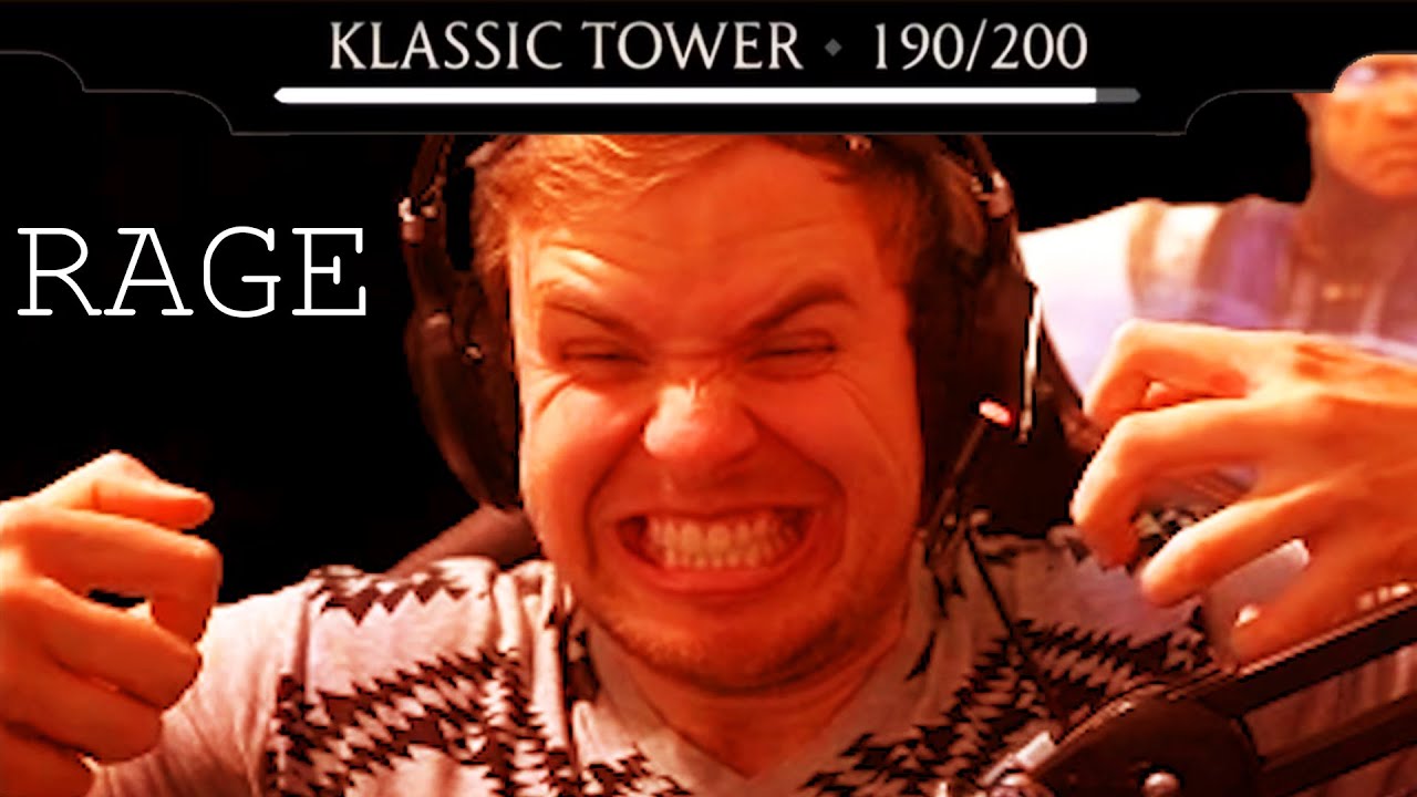 MK Mobile. Fatal Klassic Tower Battle 190 = RAGE. Just PURE RAGE!
