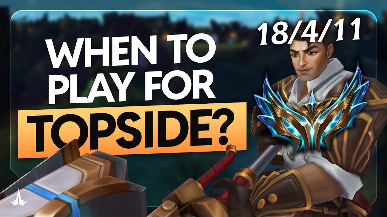 How to PROPERLY play around your topside - Playing in Challenger Elo