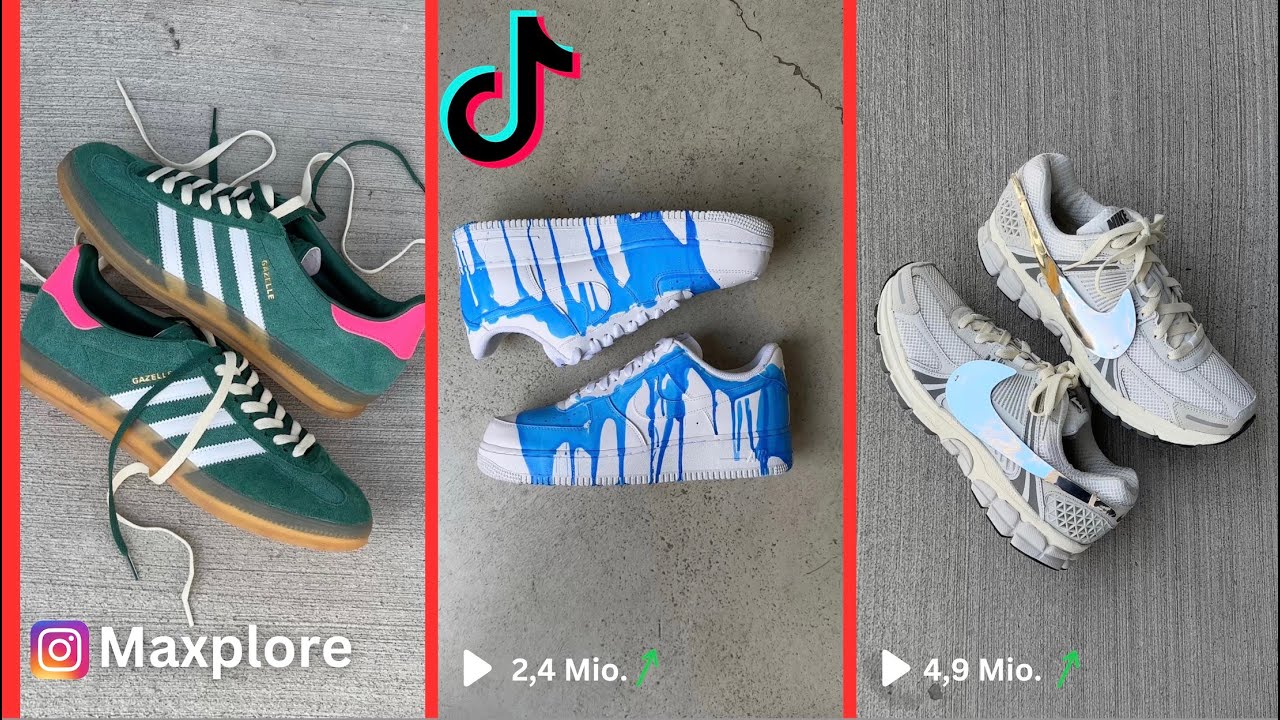 Viral Custom Sneaker Compilation 2024 (8 in 60) #customsneaker #shorts