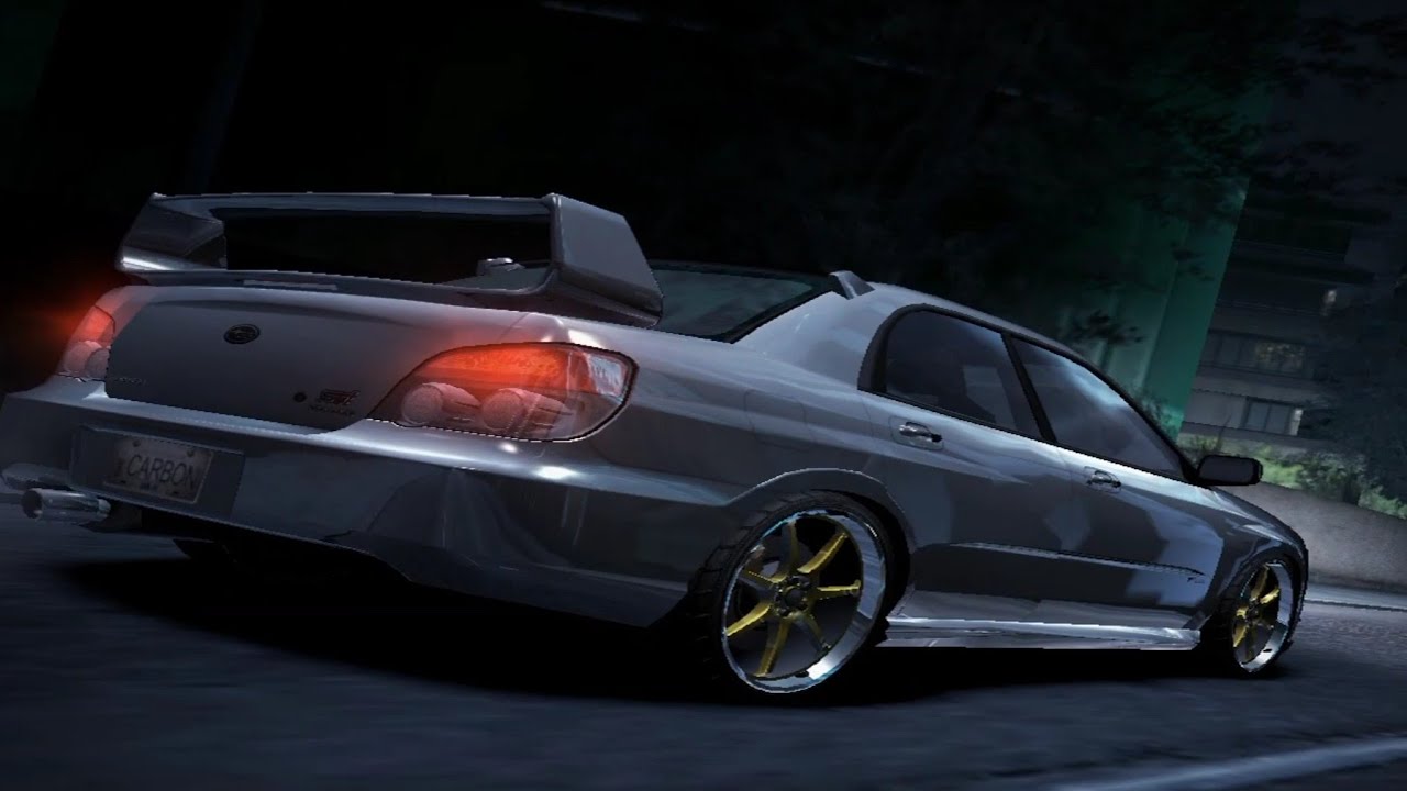 Need for Speed Carbon Subaru Impreza WRX STI
