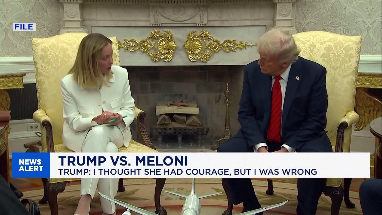 Трамп обрушился с критикой на Мелони: &laquo;Я думал, у нее есть смелость, но я ошибался&raquo;.