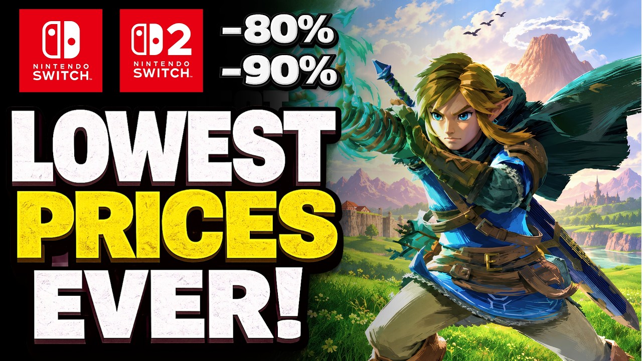 Nintendo только что выкатила БЕЗУМНЫЕ скидки! (до 90%)
