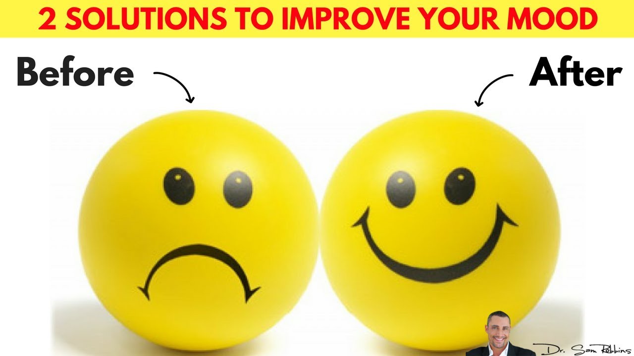 😃 2 Proven Solutions For Improving Your Mood & Reducing Worry, Anxiety & Stress - by Dr Sam Robbins