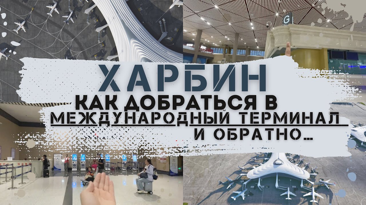 80; Как добраться из Харбина в аэропорт и обратно Новый международный терминал Экспресс линия 50 мин