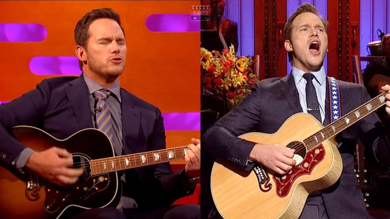 Star Lord AKA Chris Pratt Hilariously Singing Songs In Interviews | Chris Pratt Funny Moments | MCU